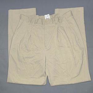 Tori Richard 100% Silk Trousers Stone Khaki Pants